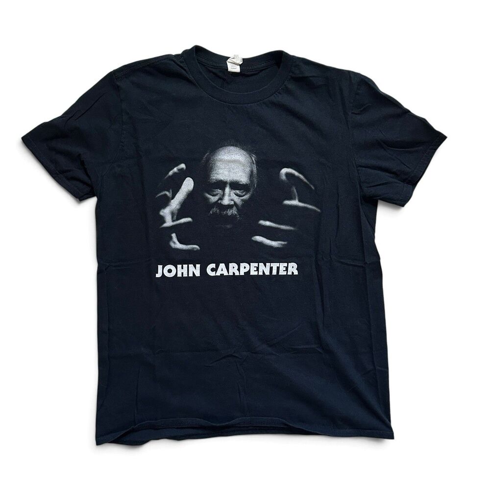 John Carpenter Live Retrospective 2016 Tour T-Shirt M Horror Movie Director